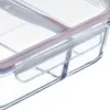 Westmark Glas-Frischhaltedose 980 ml, mit 2 separaten Anteprima dell’immagine prodotto 4