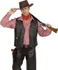 Cowboy Herren Weste braun Wilder Westen Karneval Fasching Produktbild-Vorschau 4