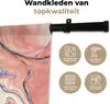 MuchoWow® Wandteppich Wandbehang Marmor - Pastell - Rosa - Produktbild-Vorschau 3