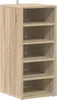 vidaXL Scarpiera rovere Sonoma 31,5x35x70 cm Materiale a Anteprima dell’immagine prodotto 10