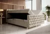 Čalouněná postel 200x200 ADRIA PLUS s úložným prostorem - Náhled obrázku produktu 2