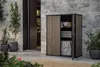 Zahradní skříň VERTICAL Shed 1400L - hnědá Náhled obrázku produktu 6