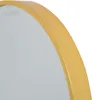 Fragix Alux Spiegel - Gold - Metallrahmen Ø60 Produktbild-Vorschau 4