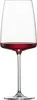 A single wine glass filled with red wine, isolated on a white background. Náhled obrázku produktu