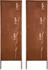 Sichtschutz Metall - 160 cm x 50 cm - Edelrost - Rostoptik Produktbild-Vorschau 3