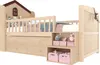 Lit enfant Merax 90 x 200 cm, forme maison, lit mezzanine Voir les images du produit 8
