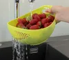 Bol avec passoire Plastique 521 Vert Passoire à pâtes Voir les images du produit 1