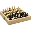 Jeu d'échecs et de dames en bois dans la boîte Voir les images du produit 1