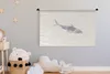 MuchoWow® Wandteppich Wandbehang Fisch - Meer - Aquarell Produktbild-Vorschau 3