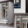 Kleiderschrank Schlafzimmerschrank Drehtürenschrank Schrank Produktbild-Vorschau 3