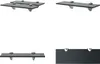vidaXL Schwebende Regale 2 Stk. Glas 30x10 cm 8 mm - Produktbild-Vorschau 1
