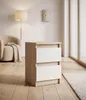 Comodino bianco/Sonoma opaco con 2 cassetti | Comodino in Anteprima dell’immagine prodotto 8