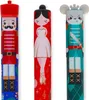 Three nutcracker-themed gel pens are displayed vertically against a white background. Produktbild-Vorschau