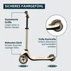 HUDORA Tri-Scooter mocha : beige Produktbild-Vorschau 4