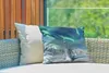 MuchoWow® Outdoor Kissen - Nordlicht - Schnee - Landschaft Produktbild-Vorschau 3