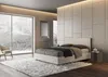 ITYHOME - Gepolstertes Bett mit Lattenrost 160x190 mit Produktbild-Vorschau 4