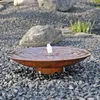 CLGarden Gartenbrunnen Wasserschale Cortenstahl Komplett Produktbild-Vorschau 4