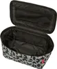 An open beauty case with a leopard print pattern. Produktbild-Vorschau
