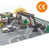 Bauplatte Straße T-Kreuzung 32x32 Noppen, Straßenplatte Produktbild-Vorschau 4