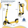 Składana hulajnoga COSTWAY, hulajnoga z 3-stopniową Podgląd zdjęcia produktu 2