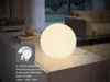 Kleine LED Tischlampe mit Glaskugel Weiß, dimmbare Produktbild-Vorschau 3