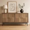 SIT Möbel Sideboard | 4 Türen | Mango natur, Metallgestell Produktbild-Vorschau 5