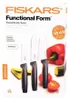 Fiskars Functional Form Oblíbený Set Tří Nožů 1057556 Náhled obrázku produktu 3