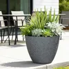 Blumentopf Ø: 44 x H: 37 cm Concrete Dark Grey, für Innen & Produktbild-Vorschau 2