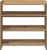 vidaXL Botník Artisan dub 60x25x62 cm Materiál na bázi Náhled obrázku produktu 4