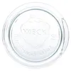 24er Set WECK Glasdeckel RR80 + Rezeptheft Ersatz-Deckel Produktbild-Vorschau 2