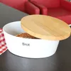 Continenta Brottopf Oval Brotkasten aus weißem Keramik mit Produktbild-Vorschau 13