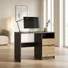 Kompaktný písací stôl 100 x 50 cm | Moderný počítačový a Náhľad obrázku produktu 6