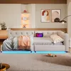 A modern bedroom or living room setting with a daybed. Náhľad obrázku produktu