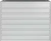 vidaXL Garten-Hochbeet 100x40x77 cm Verzinkter Stahl Silber Produktbild-Vorschau 4