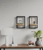 vidaXL Mensole da parete 2 pezzi 25x25x35 cm in legno Anteprima dell’immagine prodotto 8