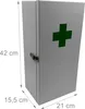 Relaxdays Medizinschrank, 3 Fächer, HxBxT: 42 x 21 x 15,5 Produktbild-Vorschau 4