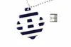 Anker Kette Halskette Miniblings 80cm Maritim Schiff blau Produktbild-Vorschau 4