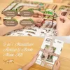 3D puzzle, DIY Bookend, Green Life Bookshop, Cutebee, 196 Náhled obrázku produktu 15