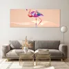 Bilder auf glas - Flamingo Vogel Wasser - 140x50cm - Produktbild-Vorschau 7
