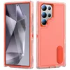 Two views of a phone case, one showing the front and the other showing the back with a kickstand. Produktbild-Vorschau