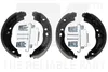 NK Bremsbacken hinten für Fiat Ducato 250 2,3 D Produktbild-Vorschau 3