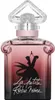 A perfume bottle with a black silhouette of a dress on it. Produktbild-Vorschau