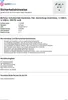 A product information sheet with a small image of the product. Produktbild-Vorschau
