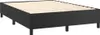 vidaXL Boxspringbettgestell Schwarz 140x190 cm Kunstleder Produktbild-Vorschau 3