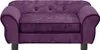 vidaXL Hundesofa Burgunderrot 72x45x30 cm Plüsch Produktbild-Vorschau 4