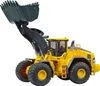 A yellow and black Volvo wheel loader toy is shown against a white background. Náhľad obrázku produktu