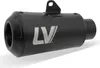 Silenziatore posteriore LeoVince LV-10 FULL BLACK Anteprima dell’immagine prodotto 2