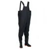 vidaXL Waders avec bottes Noir taille 43 Voir les images du produit 7