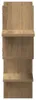 vidaXL Étagère murale Chêne Artisan 124,5x18x60,5 cm Bois Voir les images du produit 4