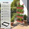 Vertikálna posteľ so 4 boxmi 52x21x127cm - hnedá Náhľad obrázku produktu 9